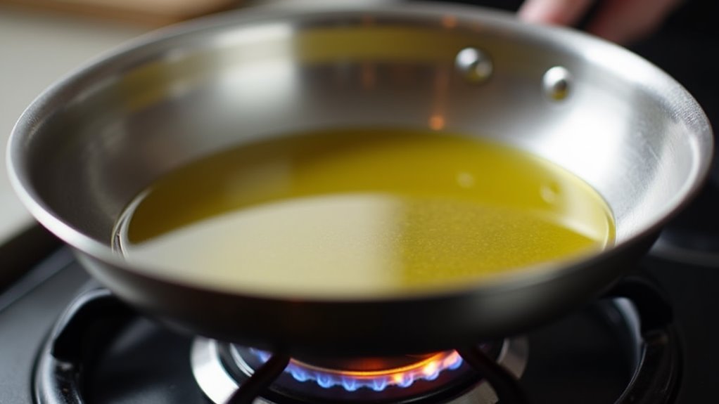 heat oil in skillet