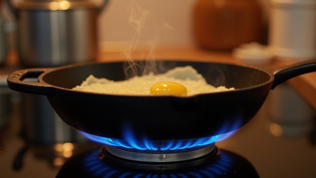 heat skillet over medium