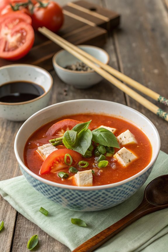 hong kong style tomato soup