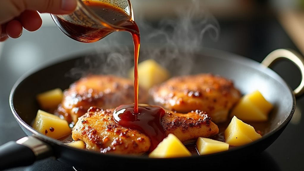 incorporate soy sauce blend
