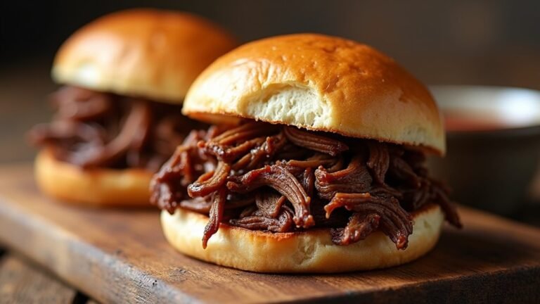 juicy shredded steak sandwiches