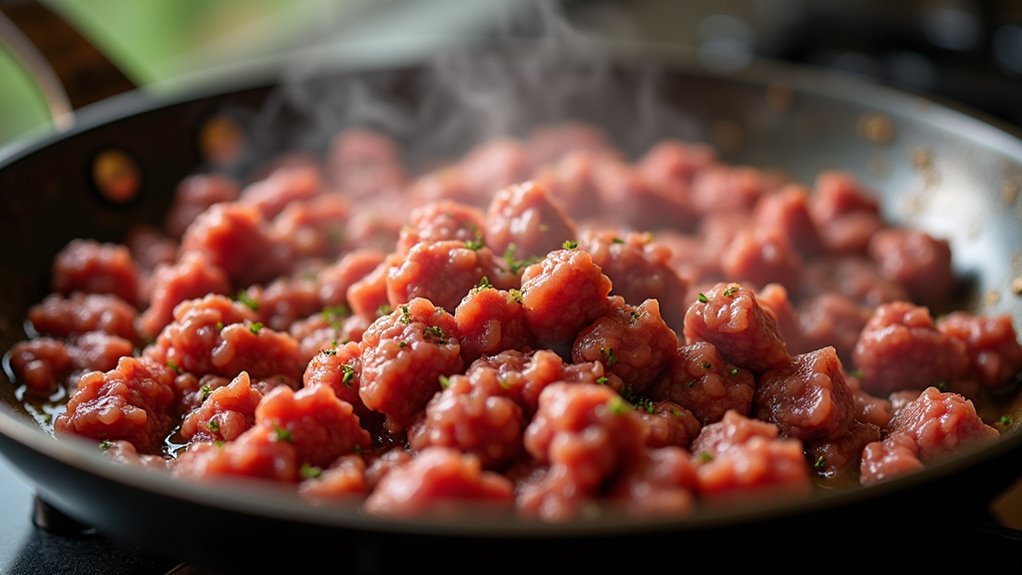 layer ingredients in dish