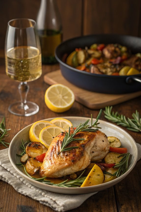 lemon infused rosemary chicken recipe
