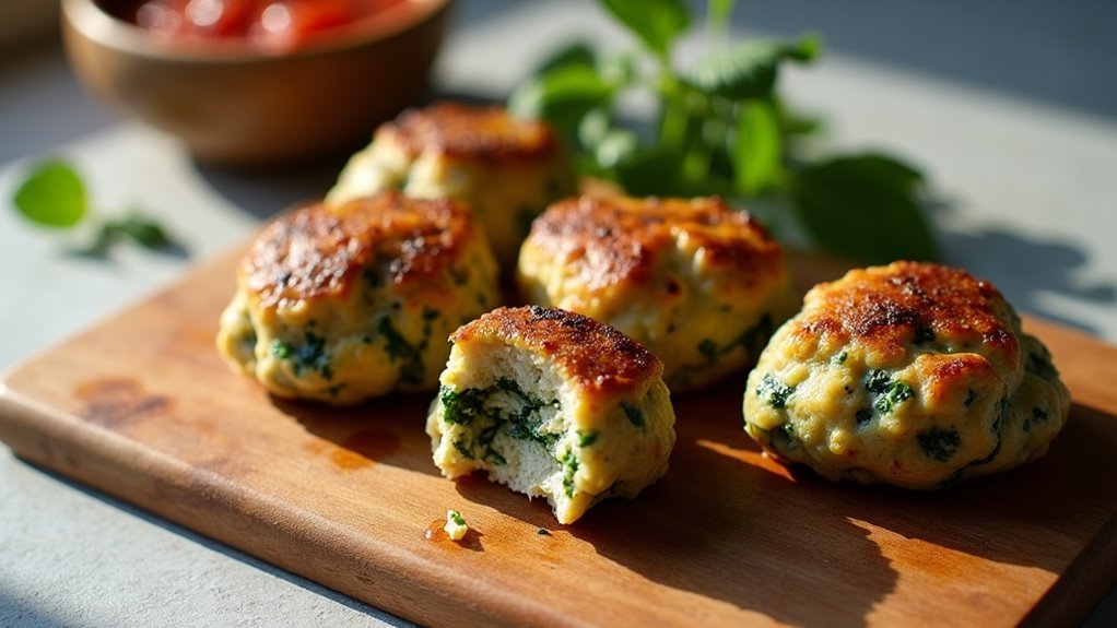 let meatballs rest briefly