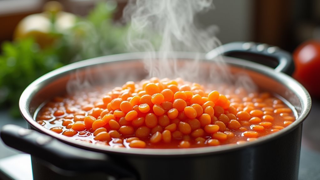 mash lentils with onion