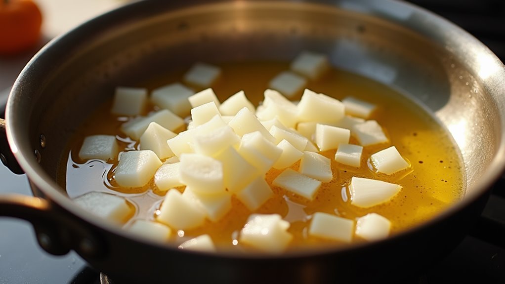 mash squash for sauce