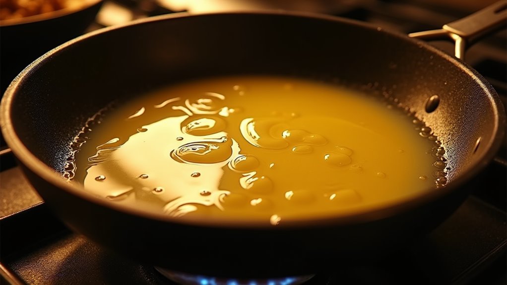 melt butter in skillet