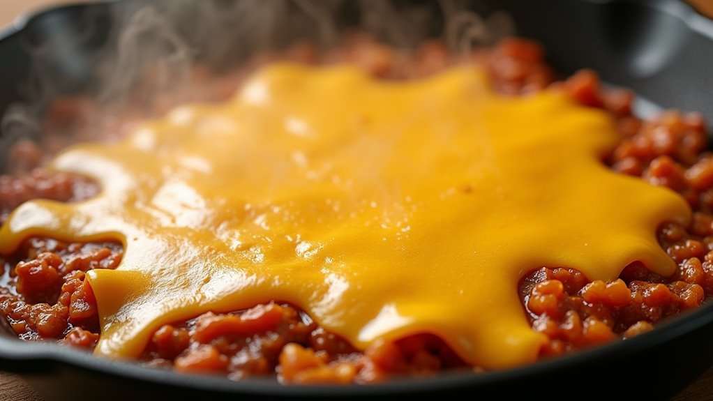 melt cheese until smooth