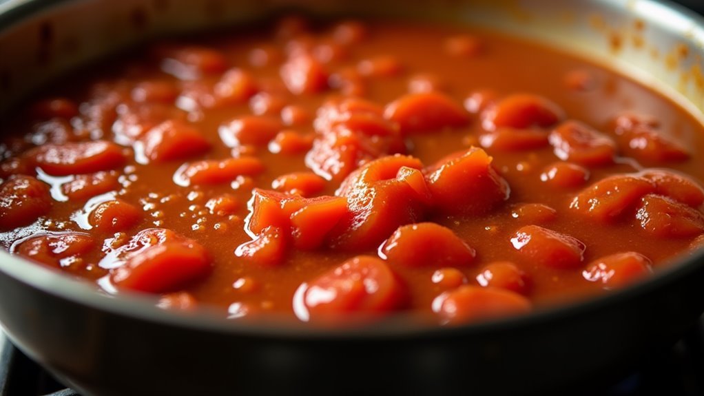 mix pasta with sauce