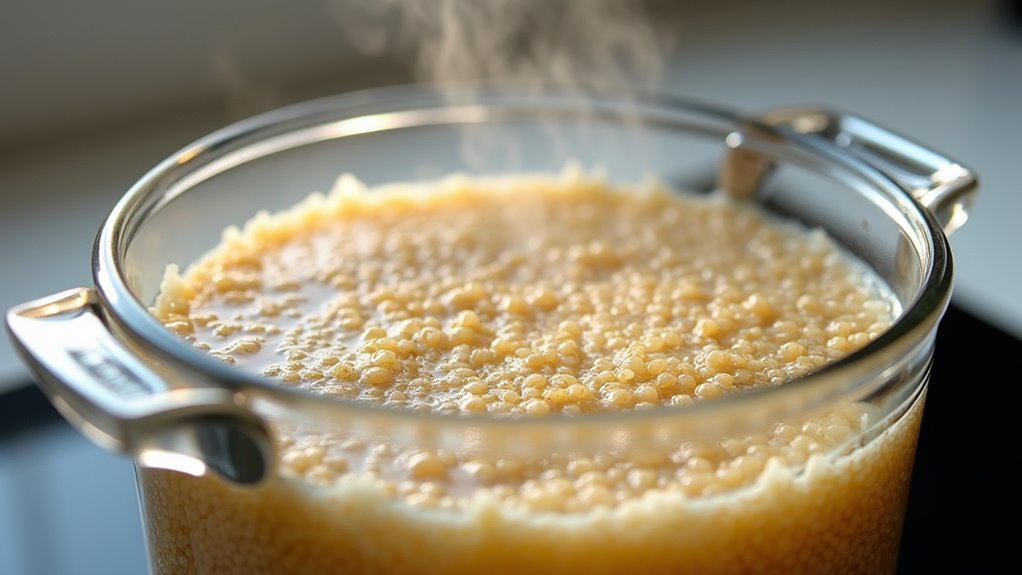mix quinoa with chicken
