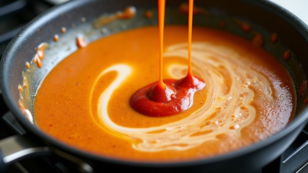mix sauce ingredients together