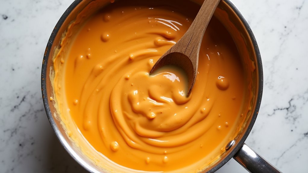 modify sauce thickness as needed