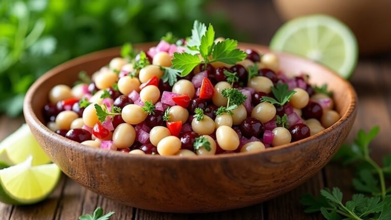 nutritious cool beans salad