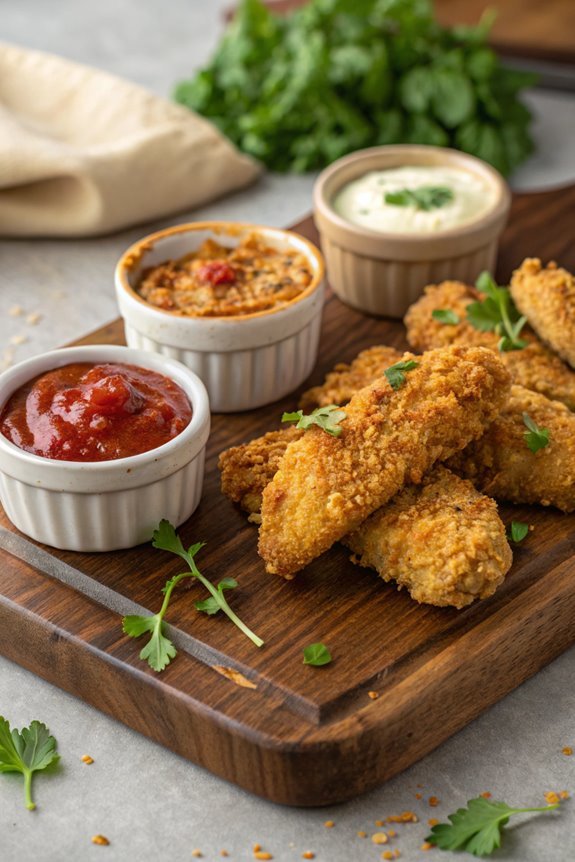 oat crusted chicken strips