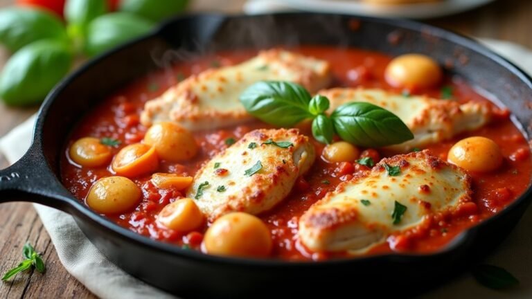 one pan gnocchi chicken dish