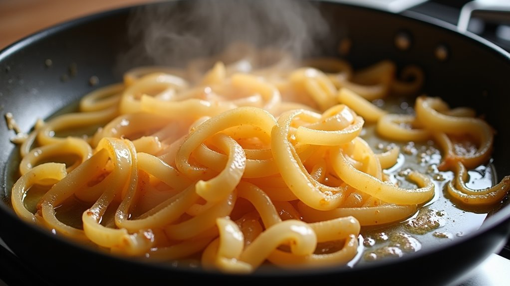 onions placed atop chicken