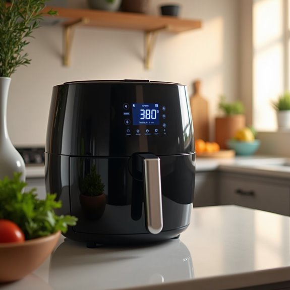 preheat air fryer 380 f