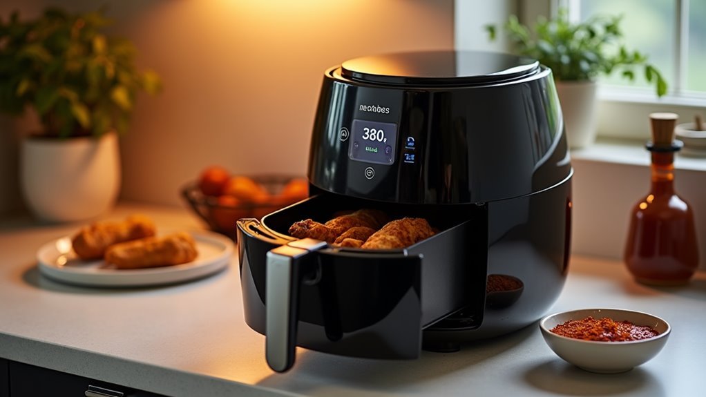 preheat air fryer 380 f