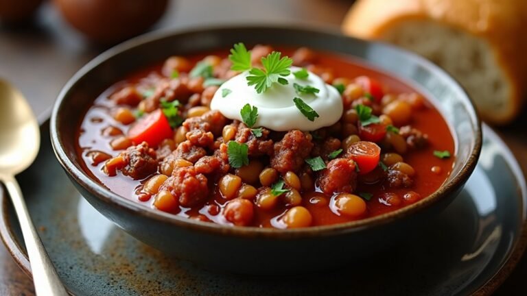 protein rich chili recipe