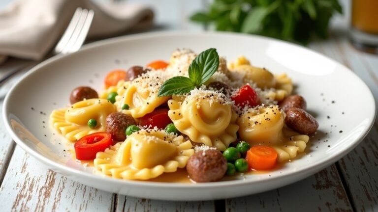 quick and creamy tortellini