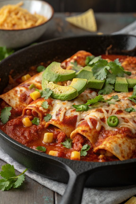 quick and easy enchiladas