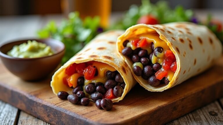 quick and hearty burritos