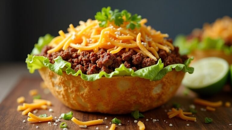 quick and tasty taco bowl