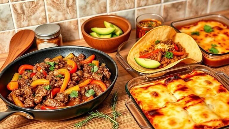 quick ground beef dinners
