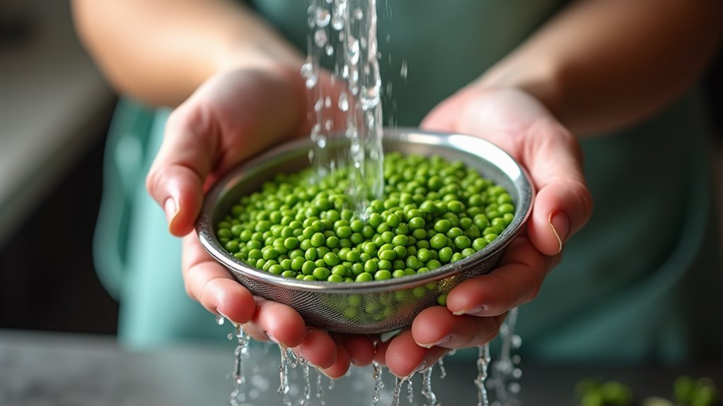 rinse lentils thoroughly before cooking