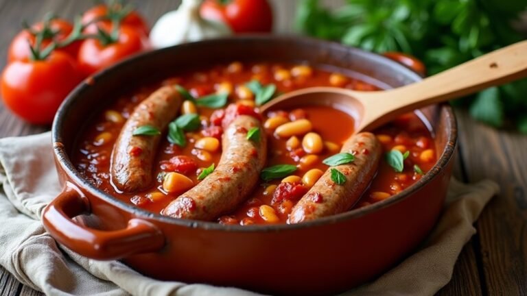 sausage bean casserole recipe