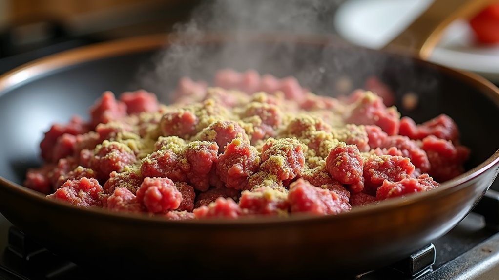 saut beef and garlic