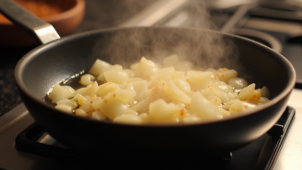 saut onions until translucent