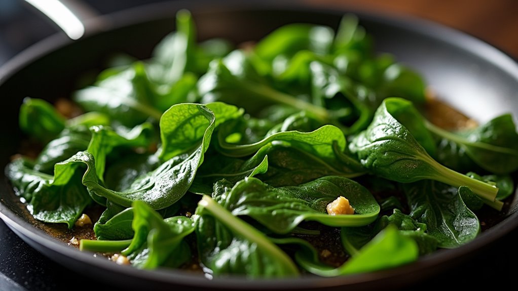 saut swiss chard quickly