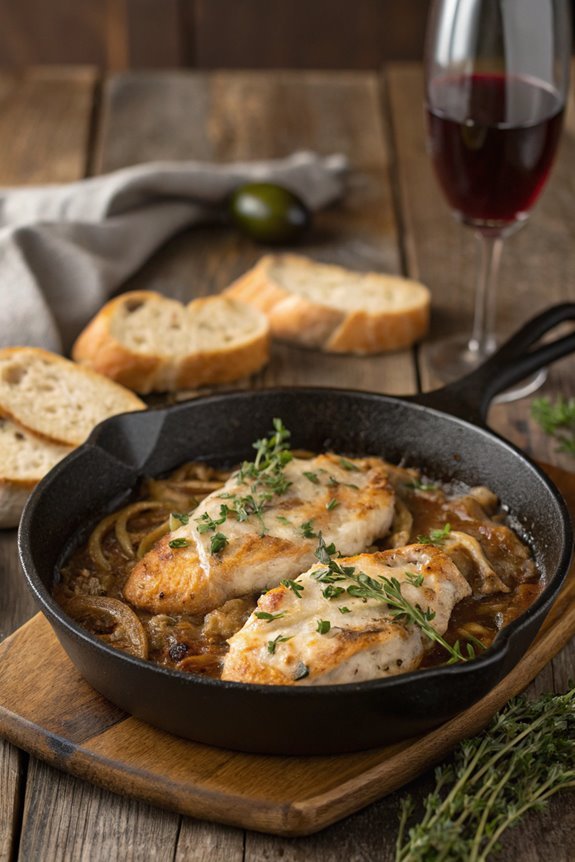 savory french onion chicken