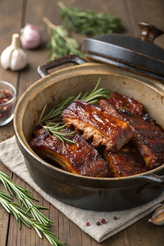 savory grilled pork ribs