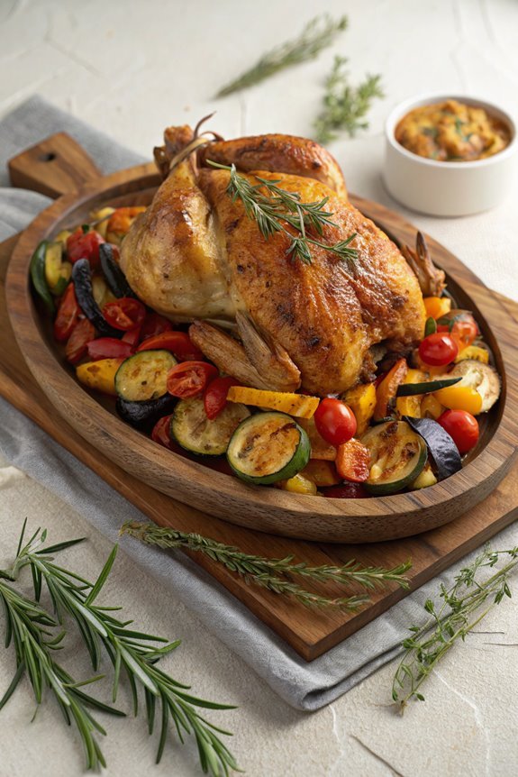 savory roasted vegetable dish