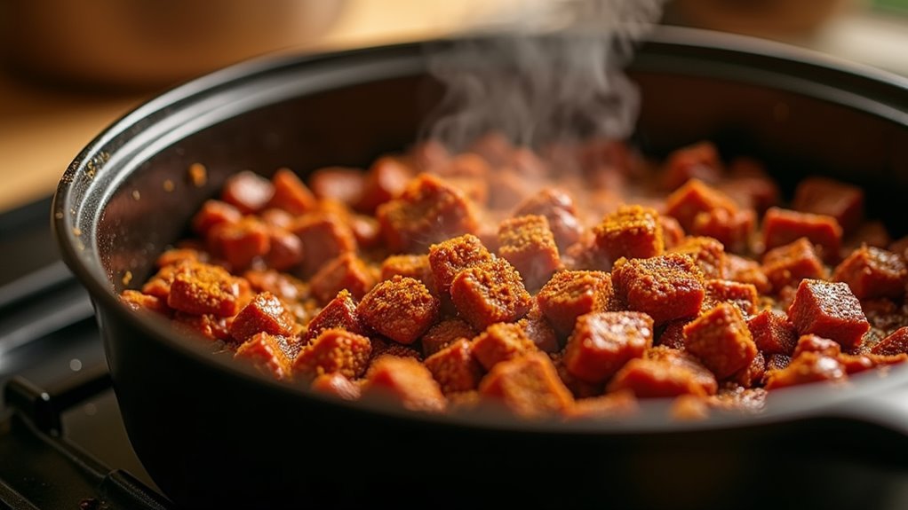 season meat thoroughly