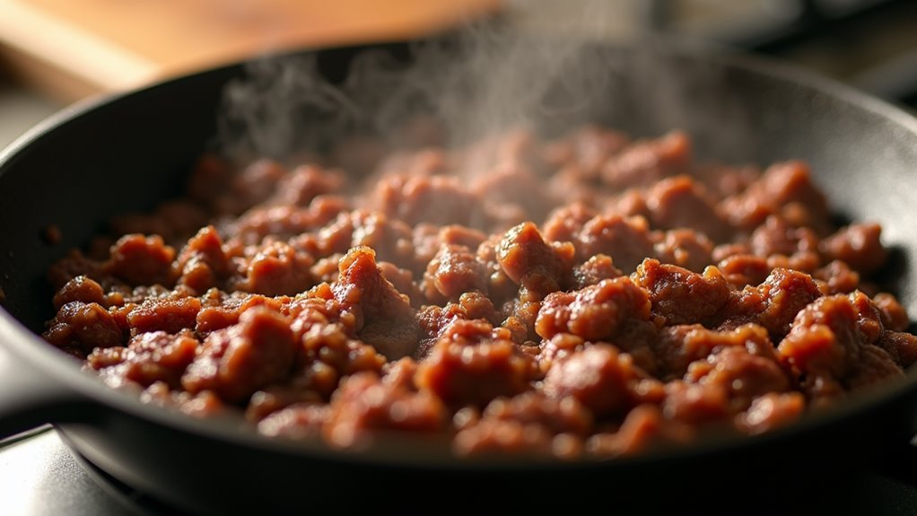 serve beef while warm