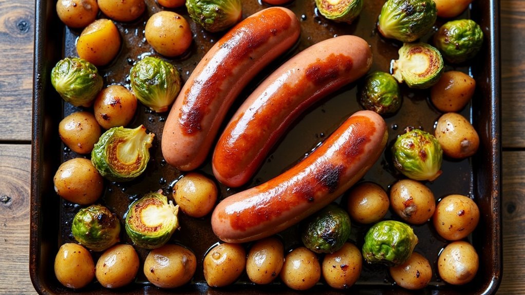 sheet pan sausage dinner recipe