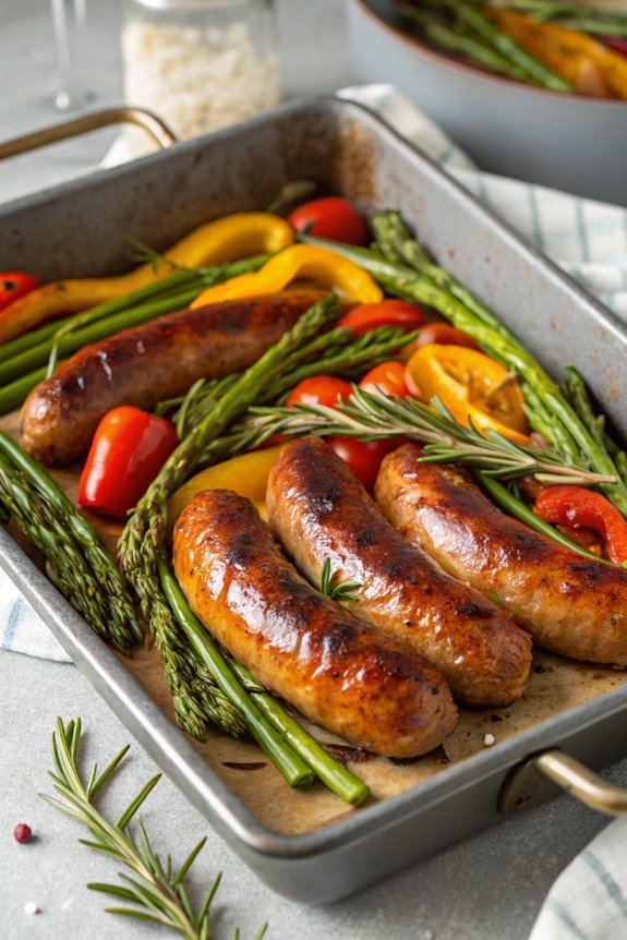 sheet pan sausage dinner recipe