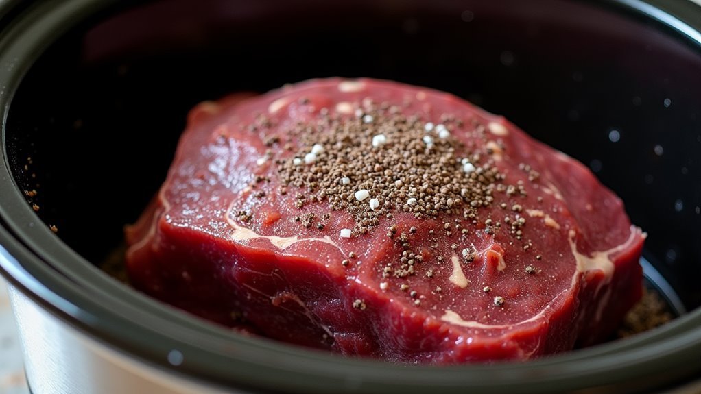 shred meat using forks