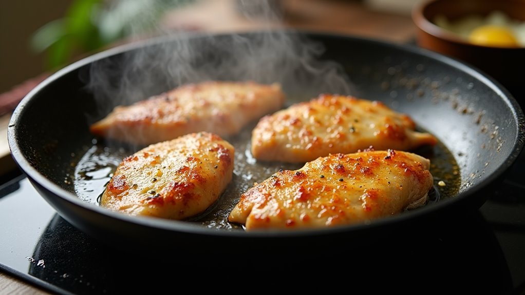 simmer chicken with lemon
