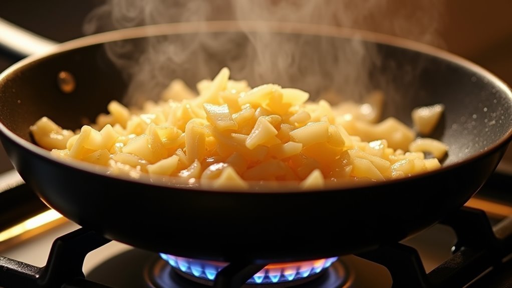 simmer coconut milk mixture