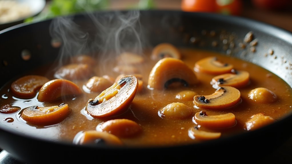 simmer sauce for reduction