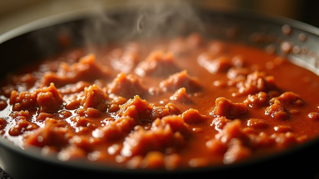 simmer until sauce thickens