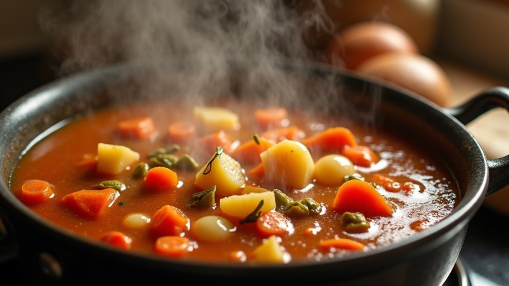 simmer until vegetables soften