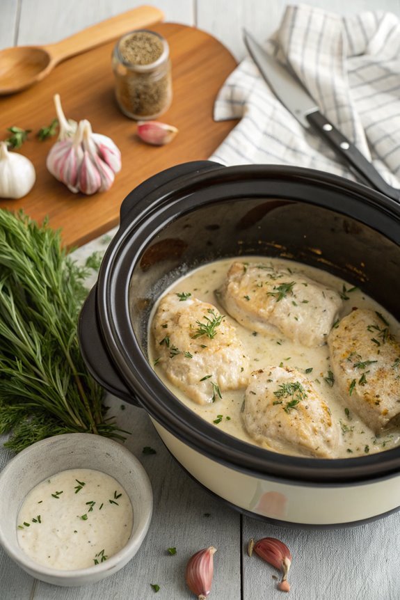 slow cooker ranch chicken