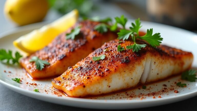 spicy air fryer tilapia