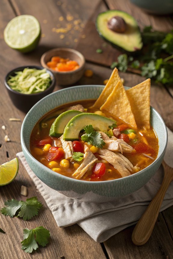 spicy chicken soup recipe