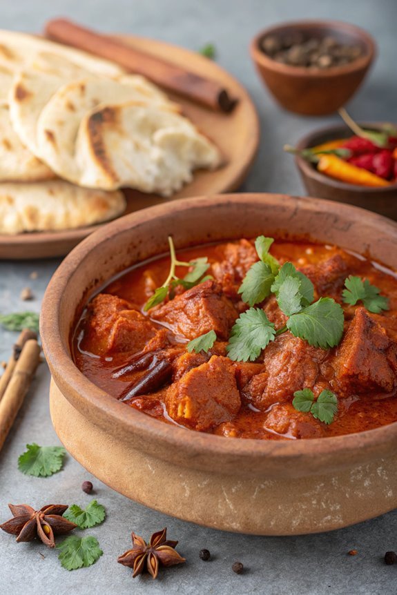 spicy pork curry dish